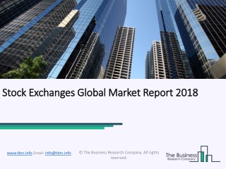 Stock Exchanges Global Market Report 2018