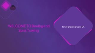 Towing near San Jose CA | Beelbyandsonstowing