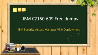 IBM C2150-609 exam dumps