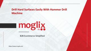 Drill Hard Surfaces Easily With Hammer Drill Machine