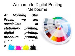 Find Excellent Digital Printing Melbourne Services