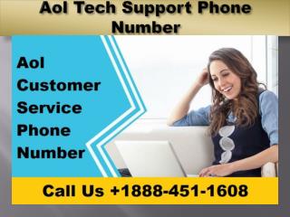 Aol Technical Support Phone Number @ 1888-451-1608