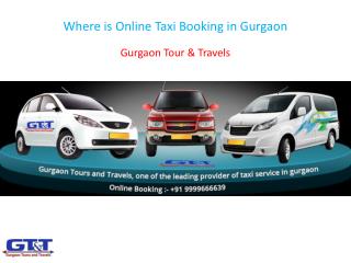 Where is Online Taxi Booking in Gurgaon