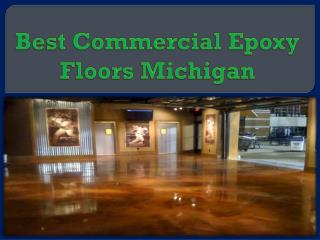 Best Commercial Epoxy Floors Michigan