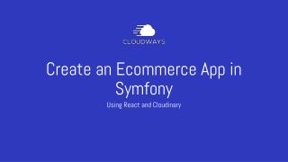 Creating Symfony Ecommerce App