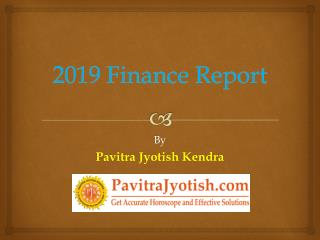 2019 Finance Report