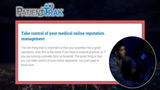 Medical Online Reputation Management