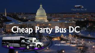 Cheap Party Bus DC