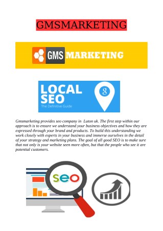 seo company Luton uk