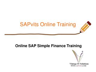 Online SAP Simple Finance Training