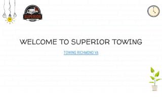 Towing Richmond VA | Superiortowingbaker