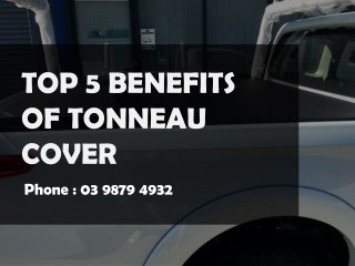 Top 5 Benefits of Tonneau Cover - Classic Motor Trimmers