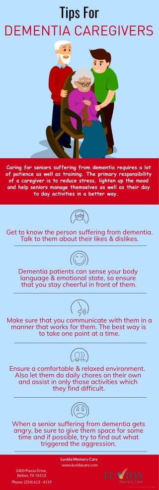 Tips For Dementia Caregivers