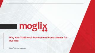 Why Your Traditional Procurement Process Needs An Overhaul