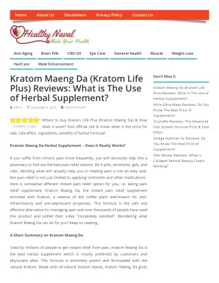 Does There Kratom Maeng Da !