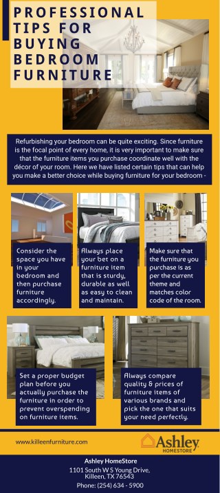 Professional Tips For Buying Bedroom Furniture