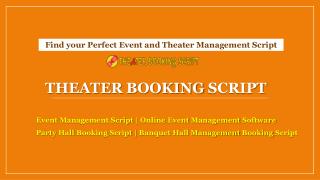 Event Management Script | Online Event Management Software