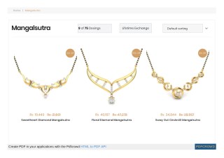 jewellery mangalsutra