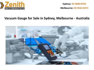 Vacuum Gauge for Sale in Sydney, Melbourne – Australia