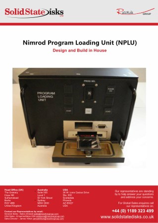 Nimrod Program Loading Unit (NPLU)