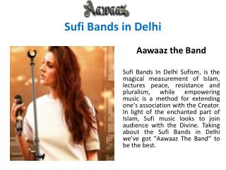 Sufi Bands in Delhi