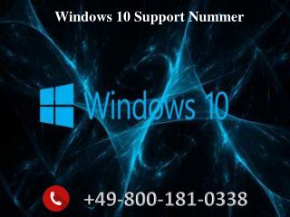 Wie Können Wir Die Technischen Fehler Unter Windows 10 Support Nummer 0800-181-0338 Beheben?