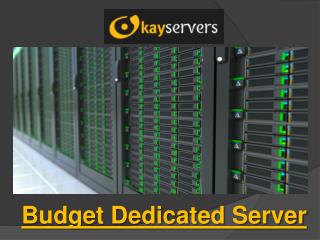 Budget Dedicated Server