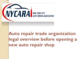 Best Deal With Nyc Auto Repair Association