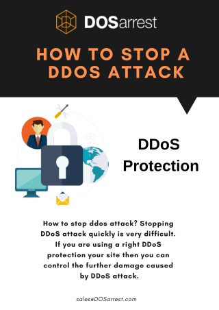 How to Stop a DDoS Attack