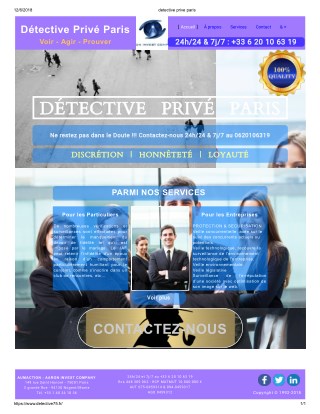 le meilleur detective privé de france