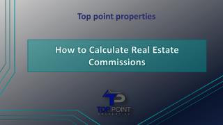 How to Calculate Real Estate Commissions
