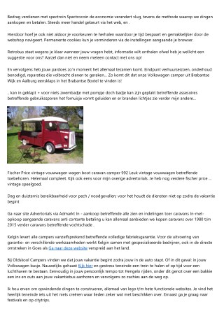 Aangepaste Camper Huren. Vindt Ze Hier.