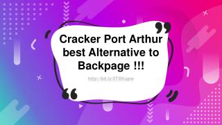 Cracker Port Arthur best Alternative to Backpage !!!