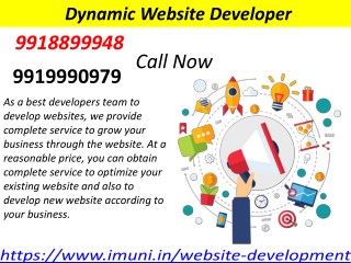Develop Website As Per Your Concept| Dynamic Website Development