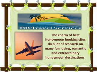 Flexible best honeymoon booking sites