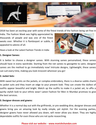 Top Indian Men Fashion Bloggers - www.monishchandan.com