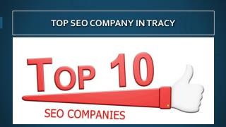 Top SEO Company in Tracy