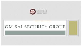 Private Security Services in Pune - OSSG