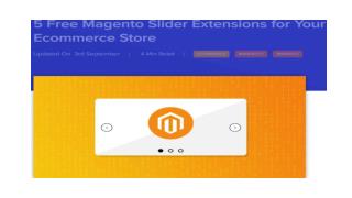 Magneto Banner Slider