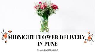 Midnight Flower Delivery Pune By Bloomsvilla