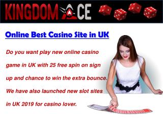New Casino Sites UK 2019 – Kingdom Ace Casino