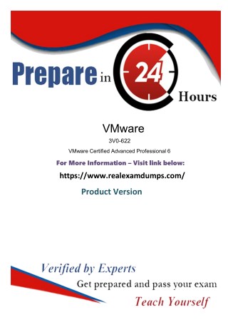 Download Exact VMware Exam 3V0-622 Dumps - 3V0-622 Real Exam Questions Answers
