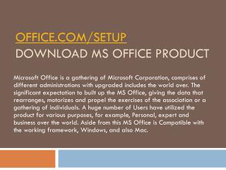 OFFICE.COM/SETUP ACTIVATE OFFICE ANTIVIRUS