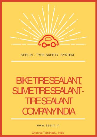 Bike Tire Sealant, Slime Tire Sealant - Tire Sealant Company India