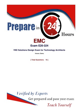 E20-324 Real Exam Questions - Free E20-324 Dumps PDF