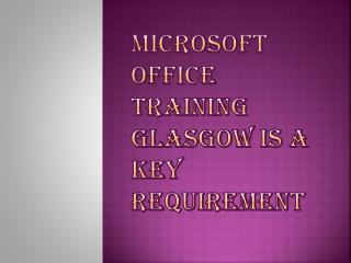 Choose the Right Microsoft Office Training Format Glasgow