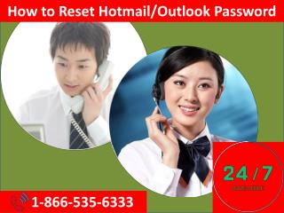 How to Reset Hotmail/Outlook Password?