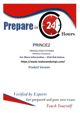 PRINCE2-Practitioner Real Exam Questions - Free PRINCE2-Practitioner Dumps PDF