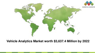 Vehicle Analytics Market worth $3,637.4 Million by 2022- Exclusive Report by MarketsandMarkets™