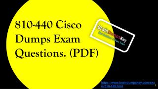 PDF 810-440 Latest Cisco Exam - Buy 810-440 Dumps with 25% Discount